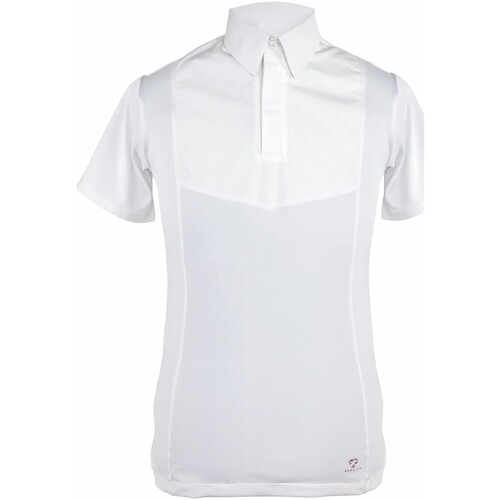 textil Hombre Camisas manga corta Aubrion ER1890 Blanco