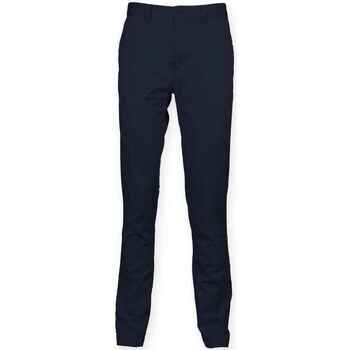 textil Hombre Pantalones Front Row FR621 Azul