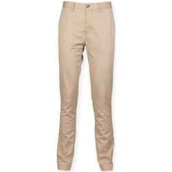 textil Hombre Pantalones Front Row FR621 Beige