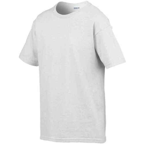 textil Niños Camisetas manga corta Gildan Softstyle Blanco