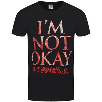 textil Camisetas manga larga My Chemical Romance I'm Not Okay Negro