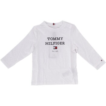 textil Niño Camisetas manga larga Tommy Hilfiger KB0KB08672 Blanco