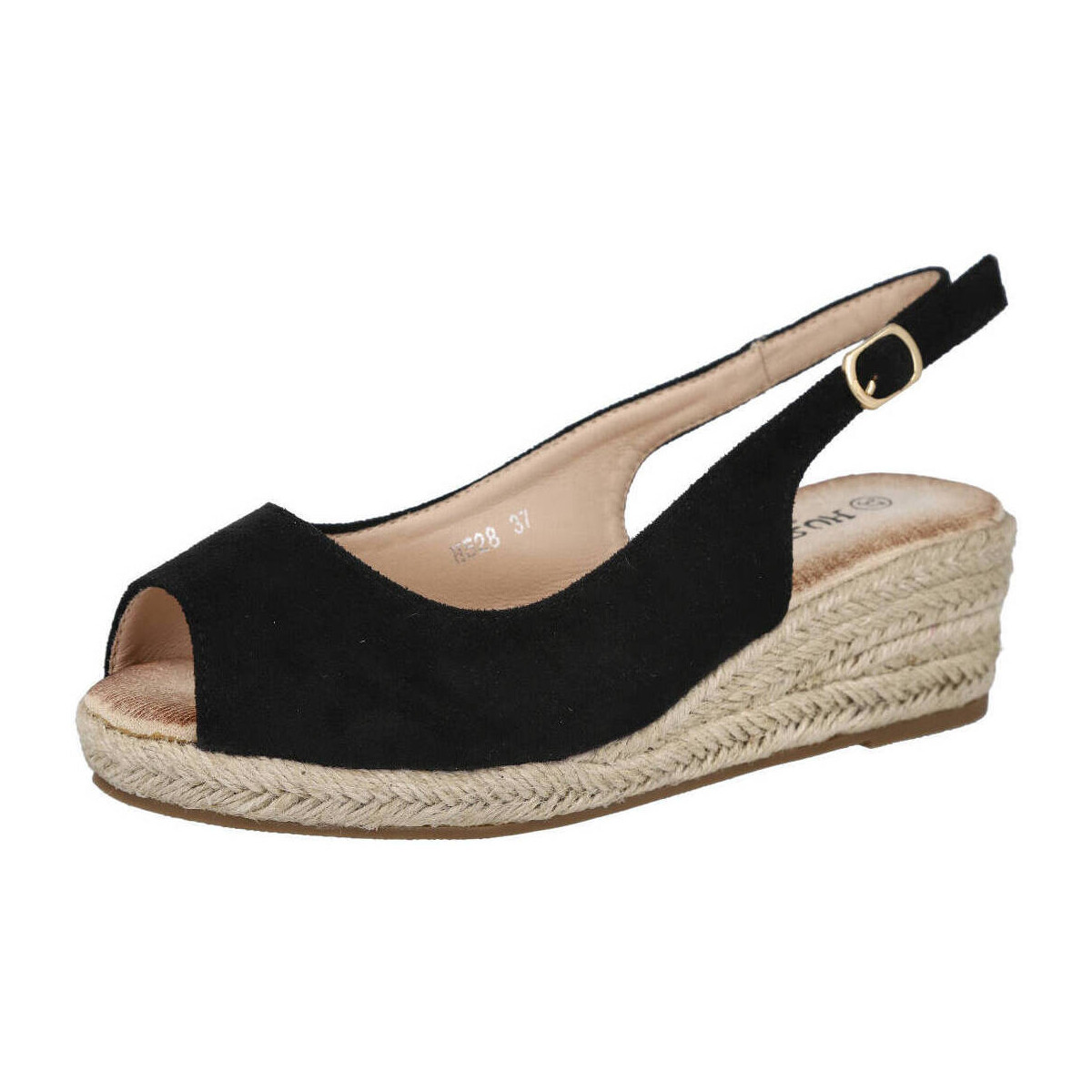 Zapatos Mujer Alpargatas L&R Shoes H528-A1A3 Negro