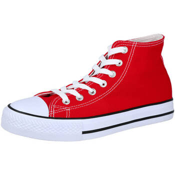 Zapatos Mujer Zapatillas altas L&R Shoes 7-A11D Rojo