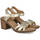 Zapatos Mujer Sandalias L&R Shoes TF5308 Oro