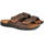 Zapatos Hombre Sandalias L&R Shoes SU8713 Marrón