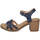 Zapatos Mujer Sandalias L&R Shoes TF5301 Azul