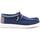 Zapatos Hombre Mocasín Dude HD40715-412-B Azul