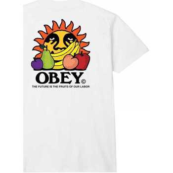 Obey The future is the fruits of ou Blanco