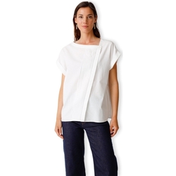 textil Mujer Tops / Blusas Skfk Anais Shirt - White Blanco