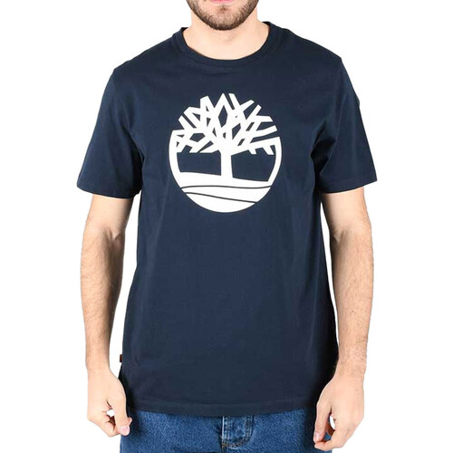 textil Hombre Tops y Camisetas Timberland  Azul