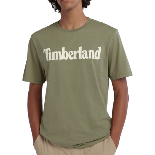 textil Hombre Tops y Camisetas Timberland  Verde