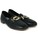 Zapatos Mujer Zapatos de trabajo Aplauso MOCASINES DE MUJER EN PIEL  24353 NEGRO Negro