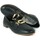 Zapatos Mujer Zapatos de trabajo Aplauso MOCASINES DE MUJER EN PIEL  24353 NEGRO Negro
