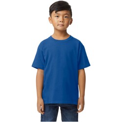 textil Niños Camisetas manga corta Gildan Softstyle Azul
