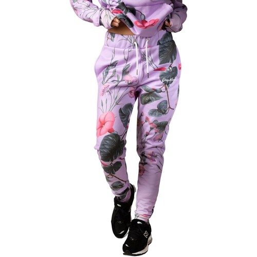 textil Mujer Pantalones de chándal Hype Whisper Floral Violeta