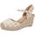Zapatos Mujer Alpargatas L&R Shoes XJY-3P491 Beige