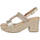 Zapatos Mujer Sandalias L&R Shoes JNS-5Q29 Oro