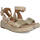Zapatos Mujer Sandalias L&R Shoes SX-3Q48 Oro
