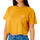 textil Mujer Camisetas manga corta Rip Curl SEARCH ICON CROP TEE Amarillo