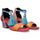 Zapatos Mujer Sandalias Exé Shoes SANDALIA TACÓN LUISA-210 PINK ORANGE ROSA 
