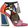 Zapatos Mujer Sandalias Exé Shoes SANDALIA TACÓN DOMINIC-443 CORAL PINK NARANJA 