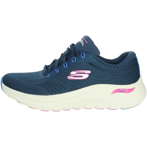 Zapatos Mujer Zapatillas altas Skechers 150051 Azul