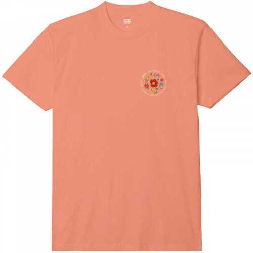 textil Hombre Tops y Camisetas Obey city flowers Amarillo