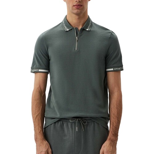 textil Hombre Tops y Camisetas EAX Polo Verde