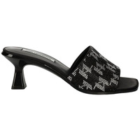 Zapatos Mujer Chanclas Karl Lagerfeld PANACHE II RHINESTONES SLIDE KL30112 NEGRO Negro