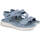 Zapatos Mujer Sandalias de deporte L&R Shoes 22K0681 Azul