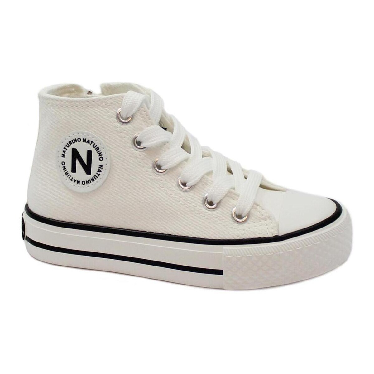 Zapatos Niños Zapatillas altas Naturino NTA-E24-18270-b Blanco
