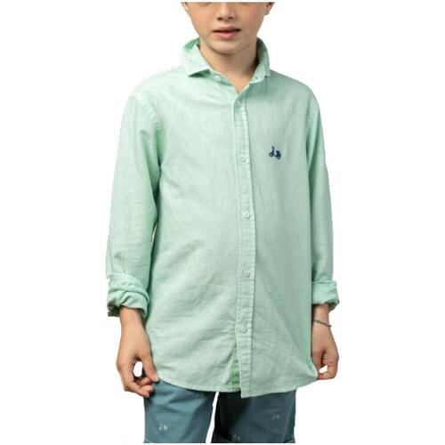 textil Niño Camisas manga larga Scotta S24540352 Verde