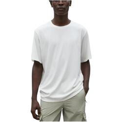 textil Hombre Camisetas manga corta Ecoalf MCMGATSCHEST0803S24 Blanco