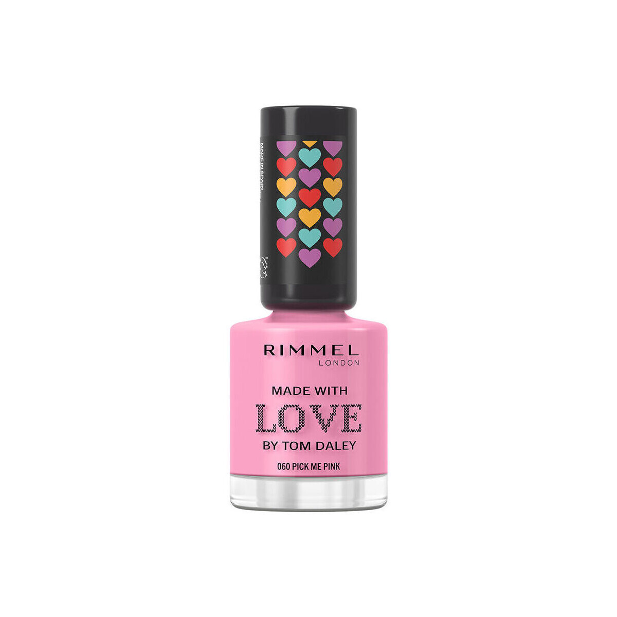 Belleza Mujer Esmalte para uñas Rimmel London Made With Love By Tom Daley Esmalte De Uñas 060-pick Me Pink 