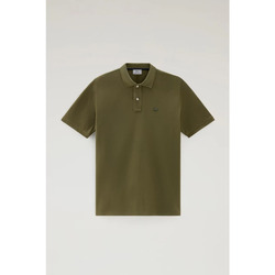 textil Hombre Tops y Camisetas Woolrich WOPO0062MR Verde