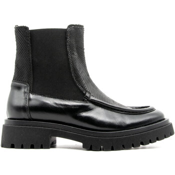 Zapatos Mujer Botines Le Bohemien Z129-U VITELLO NERO Negro