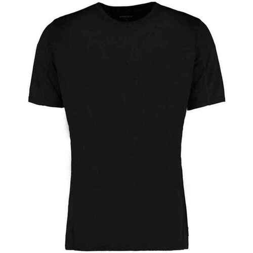 textil Hombre Camisetas manga larga Kustom Kit K991 Negro