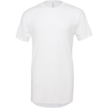 textil Hombre Camisetas manga larga Canvas Urban Blanco