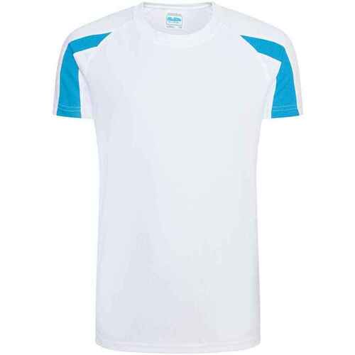 textil Niños Tops y Camisetas Awdis Cool JC003B Blanco