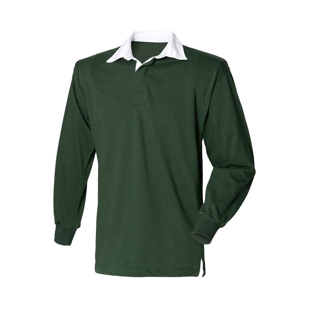 textil Hombre Camisas manga larga Front Row Original Verde