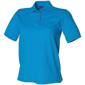 textil Mujer Tops y Camisetas Henbury H401 Azul
