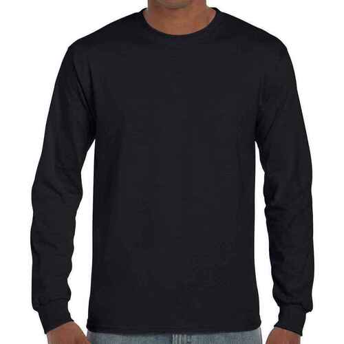 textil Camisetas manga larga Gildan RW9626 Negro