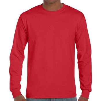 textil Camisetas manga larga Gildan RW9626 Rojo