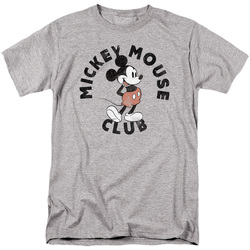 textil Hombre Camisetas manga larga Disney Mickey Mouse Club Gris