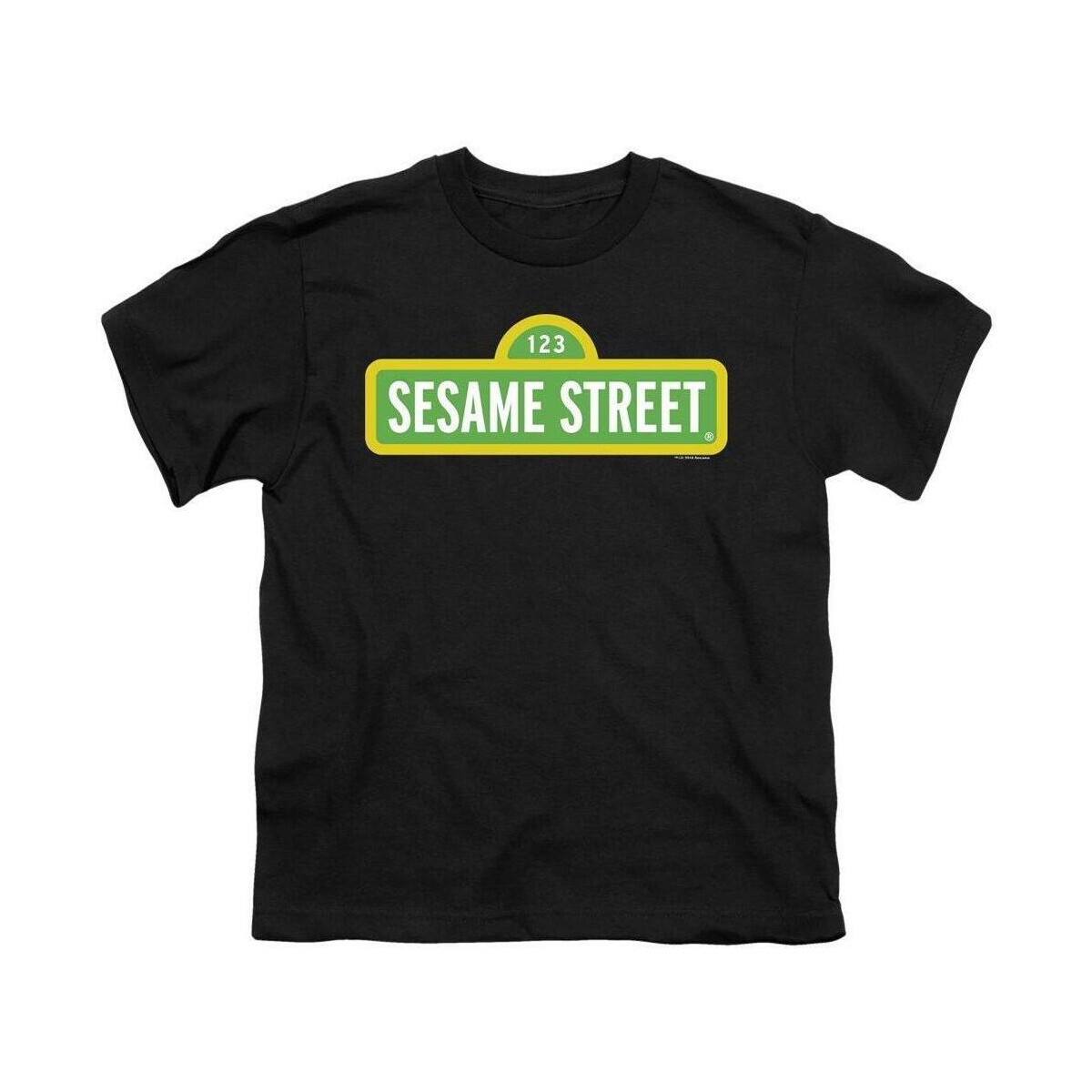 textil Niños Camisetas manga corta Sesame Street TV2964 Negro