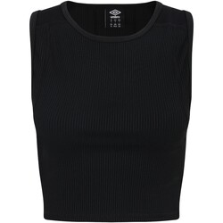 textil Mujer Camisetas manga larga Umbro UO2057 Negro