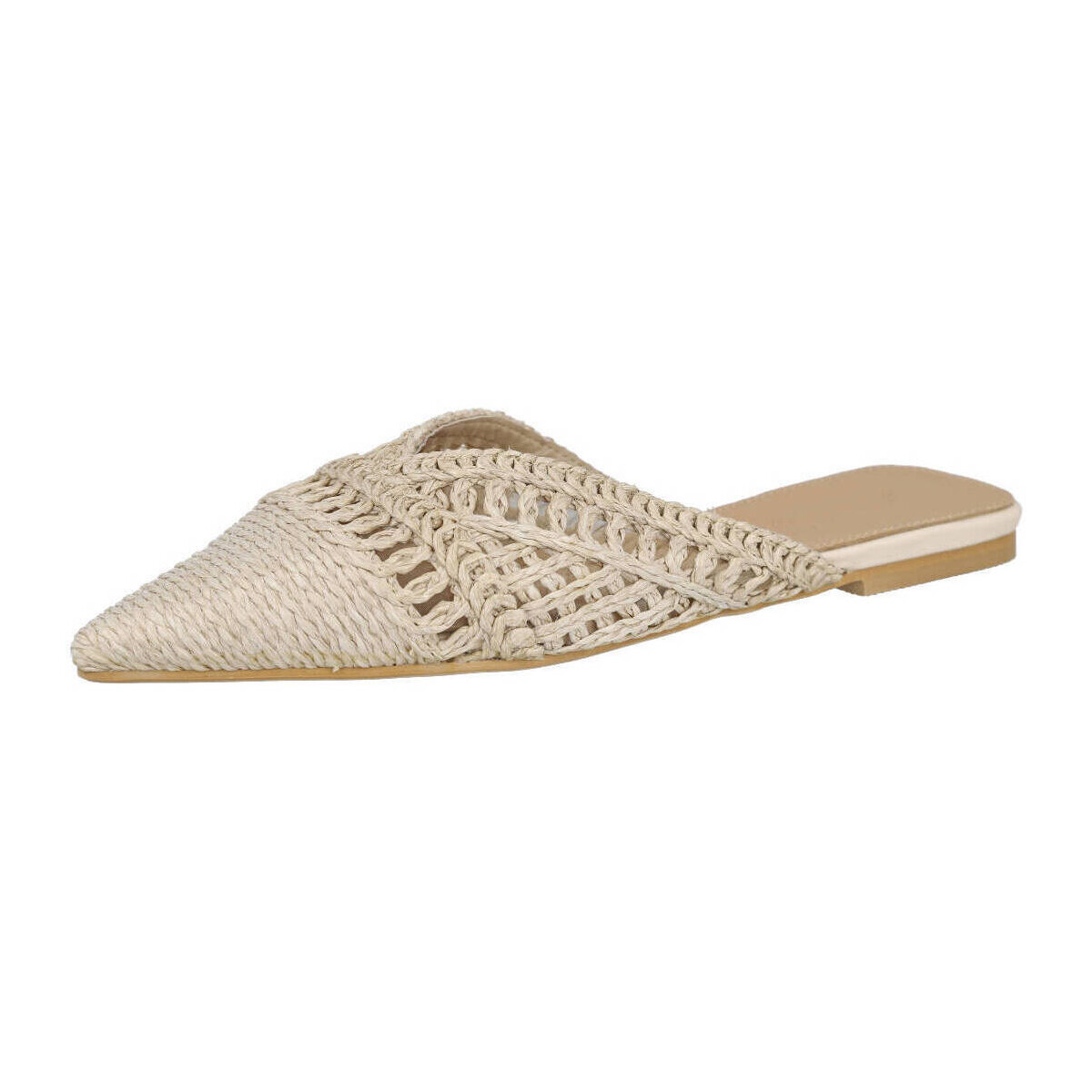 Zapatos Mujer Zuecos (Mules) L&R Shoes AA11-13 Beige