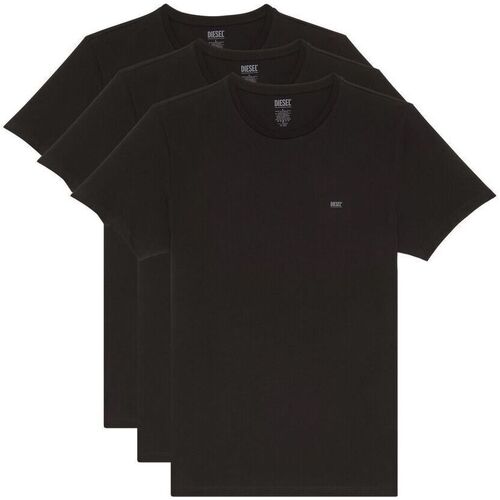 textil Hombre Tops y Camisetas Diesel 00SPDG 0LIAD - 3 PACK-E4101 Negro
