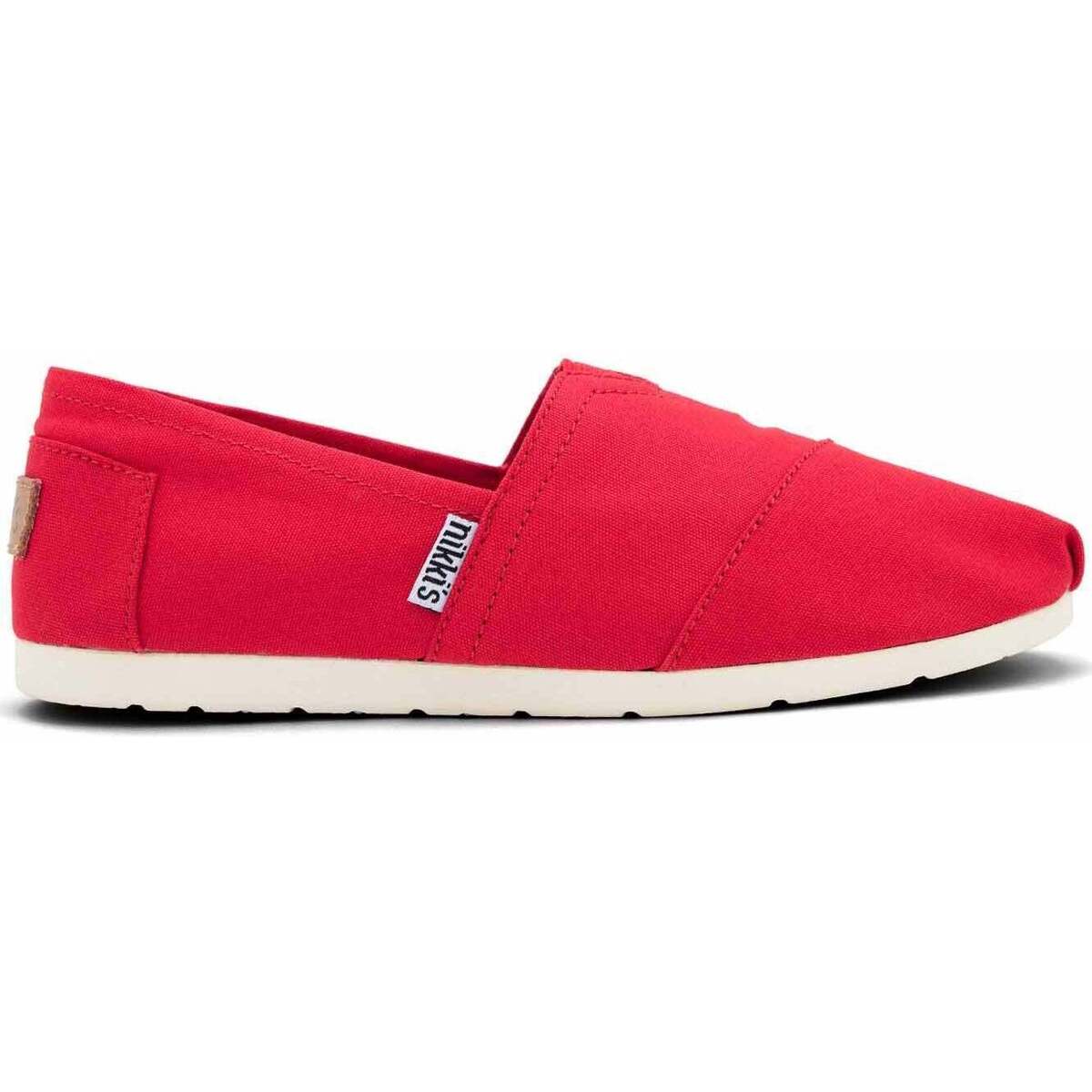 Zapatos Alpargatas Nikki´s classic-red Rojo